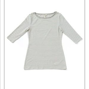 Matilda Jane Joanna Gaines Measure In Love Striped Tee Small NWT